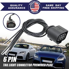 Socke Tail Light Connector Prewired Plug 6 Pi...
