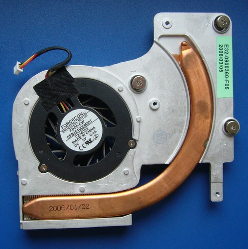 CPU Lüfter inkl. Kühler 3-polig 5V 0,4A MSI MS-1057 | E32-09000360-F05 | FDD5-CW