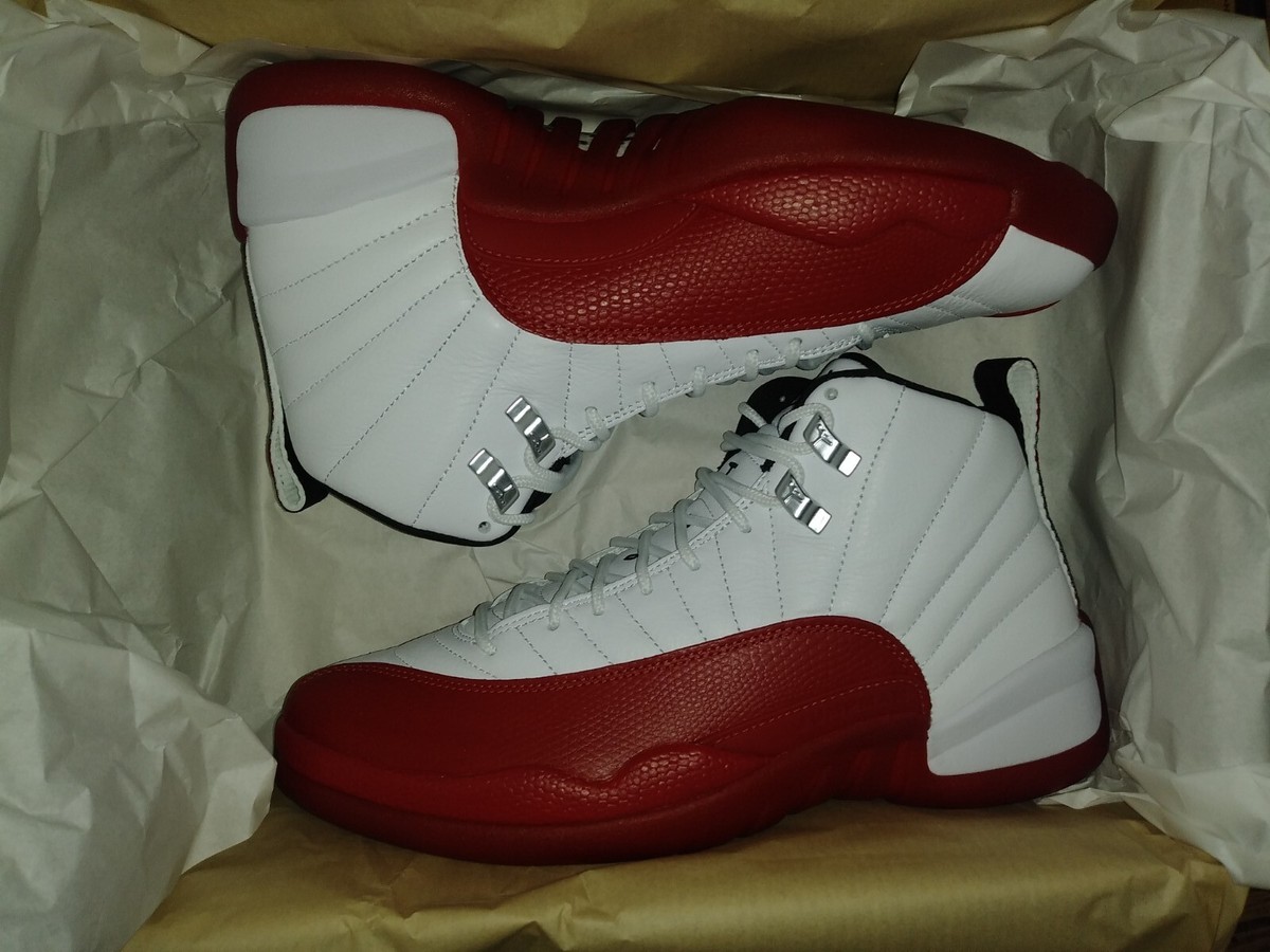 Air Jordan 12 Retro 'Cherry' White/Black-Varsity Red CT8013-116
