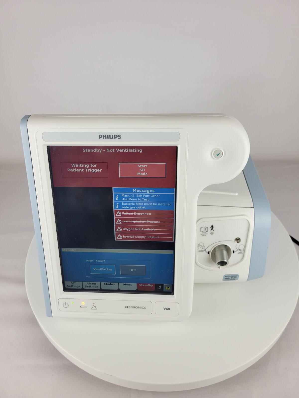Philips Respironics V60 Ventilator 3.0 / AVAPS, C Flex, Ramp, HFT eBay