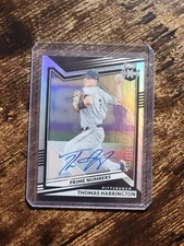 Thomas Harrington 2022 Elite Extra Edition PRIME #s A On Card Auto /185 PIRATES