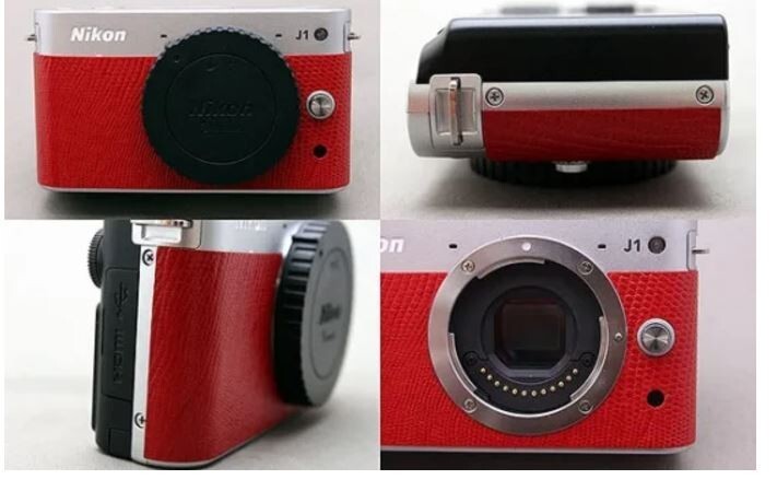 Camera Replacement Skin Leather w/VIDEO instruction【Nikon J1】From Japan