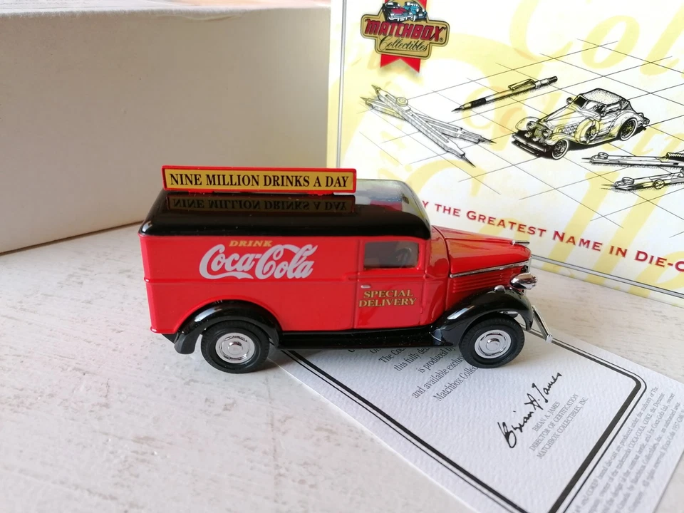 Matchbox  YPC 02-M GMC Van 1937 Coca Cola - Bild 4 von 4