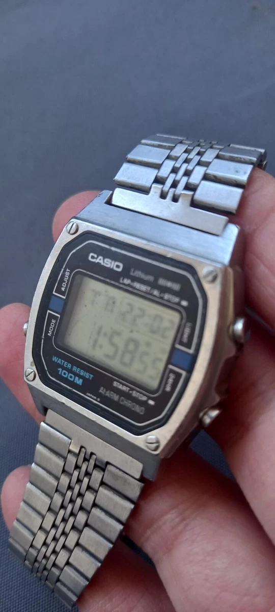 CASIO W 760 Chronograph 548 digital watch WORKING eBay