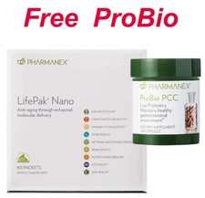01/27  Nu Skin NuSkin Pharmanex  LifePak Nano + FREE ProBio,   NEW   01/2027