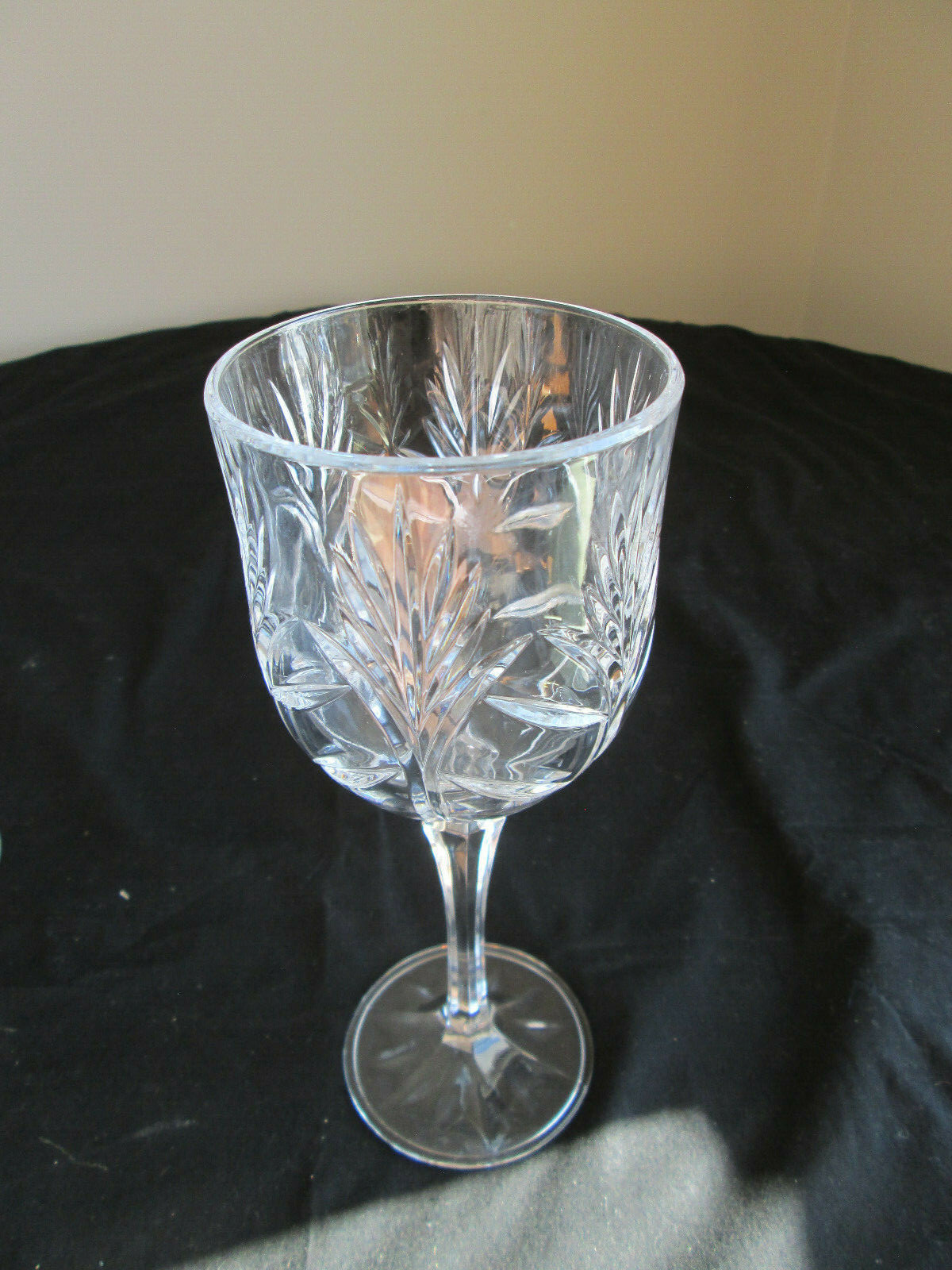 Portico By Crystal Clear Industries 4 Lead Crystal Water Goblets