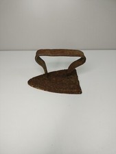ANTICO FERRO DA STIRO A PIASTRA FINE 800 VINTAGE. Complemento D'arredo 14 Cm Lun
