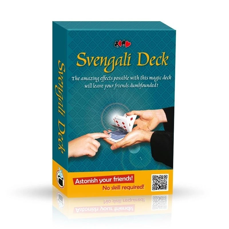 Jeu de cartes Svengali avec Instructions pour 10 tours de cartes incluses. - Photo 1/1