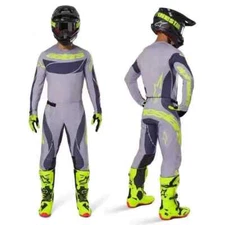 2025 Alpinestars Supertech Motocross Racing Gear Set Jersey/Pants Combo MX Suit