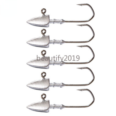 20 Pack 1/8 3/17 1/4 1/2 oz Swimbait Jig Head Saltwater Flats Jig