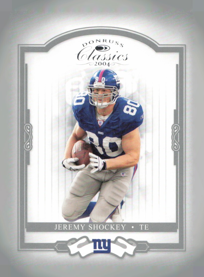 2004 Donruss Classics Jeremy Shockey New York Giants #62