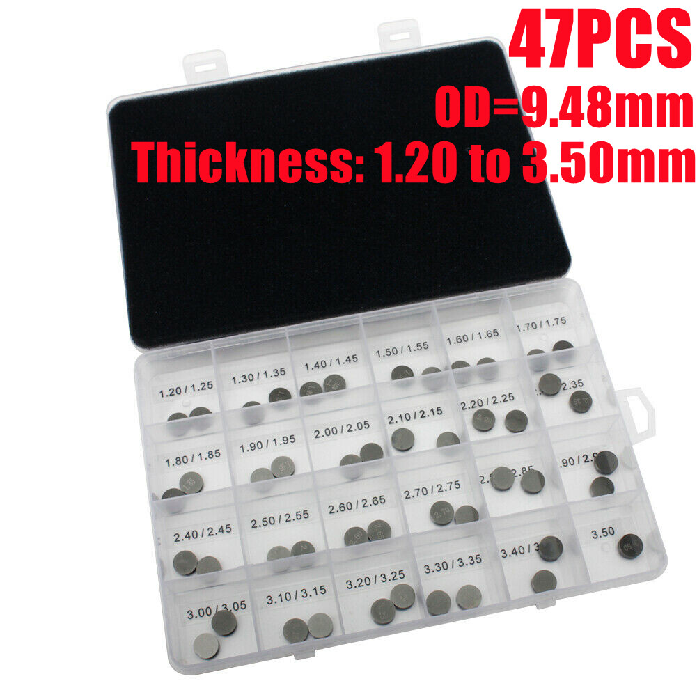 9.48mm Valve Shim Kit Hot Cams Valve Shim Kit 9.48mm OD For