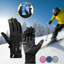 Winter Warm Gloves Touch Screen Non-Slip Grips Glove for Cycling Driving