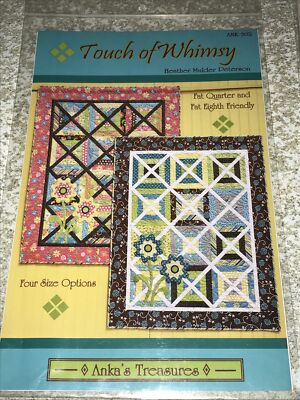 Touch of Whimsy Anka s Treasures Quilt Pattern Heather Peterson ANK 302
