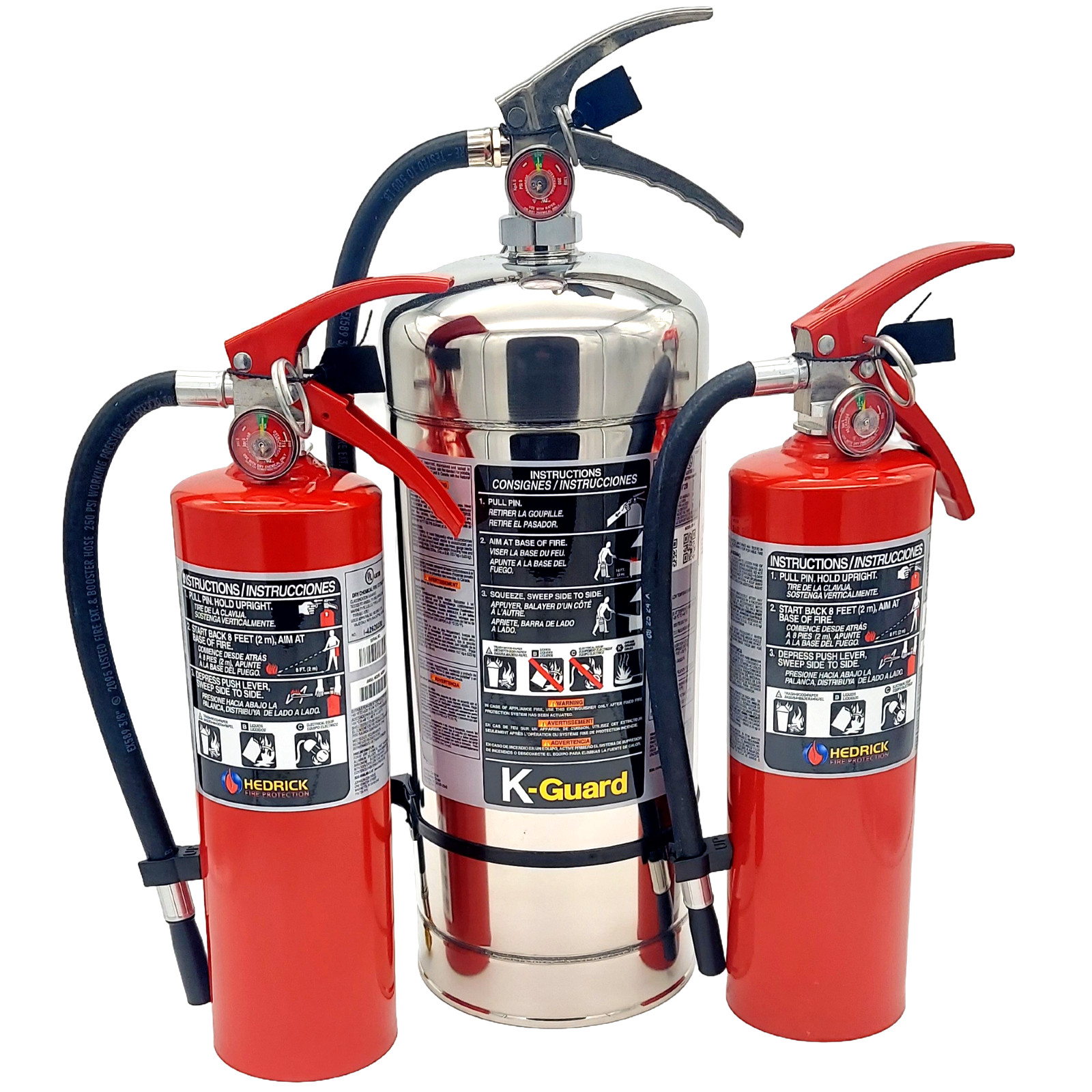 Kitchen/Restaurant Bundle: Ansul K-Class and Ansul ABC Fire Extinguishers