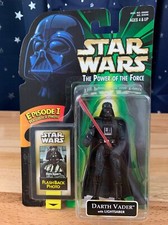 1998 Kenner STAR WARS Episode I Flashback Photo POTF Darth Vader with Lightsaber