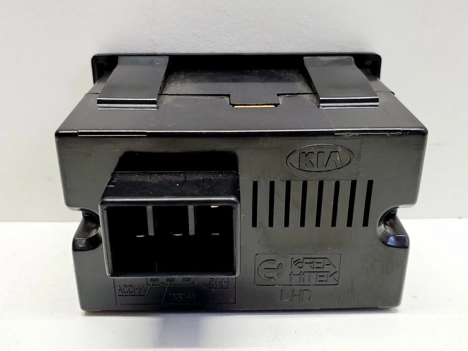 Kia Spectra 2002 2003 2004 hatchback tablero central superior reloj probado OEM Foto 2 de 4