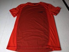 American Eagle Shirt Mens medium active wear red small hole back see photo