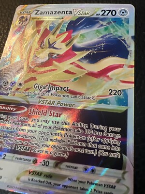 Zamazenta VSTAR 099/159 Crown Zenith P1 Ultra Rare Pokemon TCG