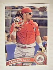 CAMERON RUPP INDIANS PHILLIES 2011 Topps Pro Debut baseball card TEXAS LONGHORNS