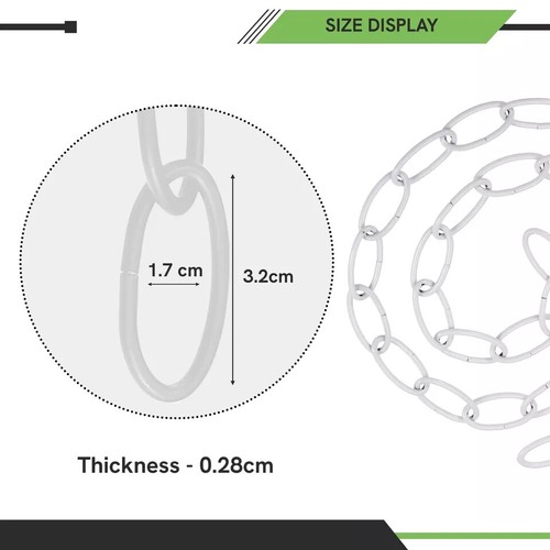 Cadena de luces de araña 32 mm x 17 mm para iluminación luces de techo luces colgantes - Imagen 22 de 32