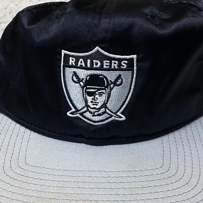 90s NFL Las Vegas Raiders vintageキャップ Vintage 90's LA Raiders Paint Splash Logo Athletic NFL Pro