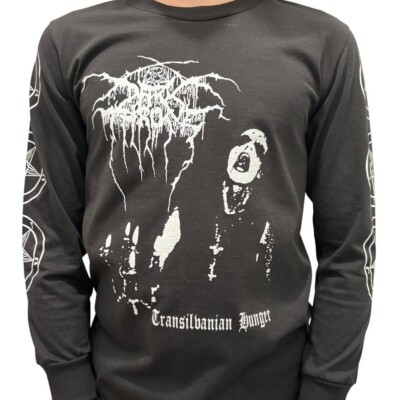 DARK THRONE TRANSILVANIAN HUNGER LONG SLEEVE TSHIRT.