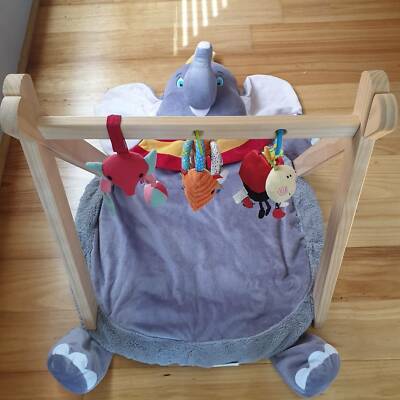 kmart wooden activity gym