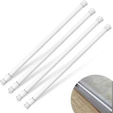 4 Pcs Window Security Bars, Adjustable Sliding Glass Door Bar Sliding Door Secur