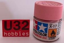TAMIYA 81517 X-17 Bright Pink Acrylic Paint For Modeling 10Ml