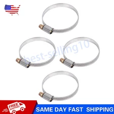 4 x Narrow Band 9mm Steel Hose Clamp 40-60mm HC40-60/9 New
