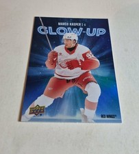 2025-26 Upper Deck Series 2 Hockey Glow-Up Red Wings Marco Kasper #GU-1 NM