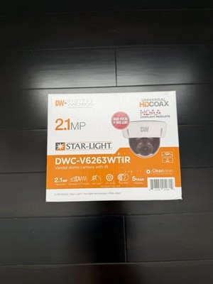 Digital Watchdog DWC-V6263WTIR 2.1MP Vandal Dome Security Camera - NEW IN BOX!