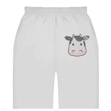 'Cow Head' Adult Sweatpants / Joggers (JO022883)