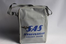 Scandinavian Airlines System Sac bandoulière compagnie aérienne vintage (40082)