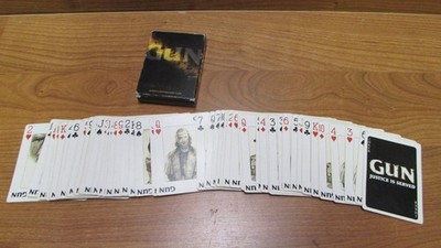 VINTAGE Gun (Video Game) Original Xbox Limited Edition Playing Cards Deck