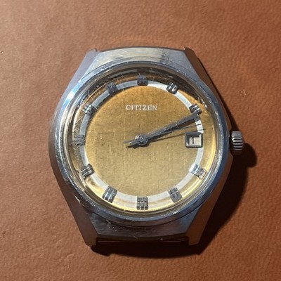 CITIZEN 4-820967 SMH Cal.8260 Hand winding Date Vintage Men's