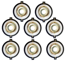 Titanium Diaphragm For PRV Audio TW600Ti PRV-RPTW700Ti Driver 37.5mm Pack of 8
