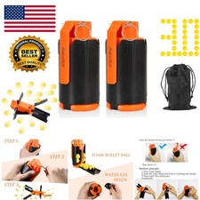 CS Battle Toy Grenades - 2pcs Durable ABS for Indoor & Outdoor Fun