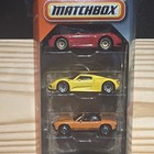 Matchbox Porsche Heroes 5-Pack 1:64 Diecast 918 Spyder/911 GT3 Unopened — photo 3