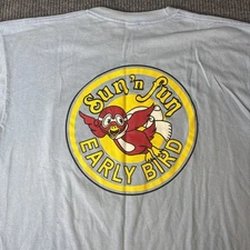 2006 Sun N Fun T Shirt Men’s XL Air Show Event Early Bird Aviation Jerzees USA