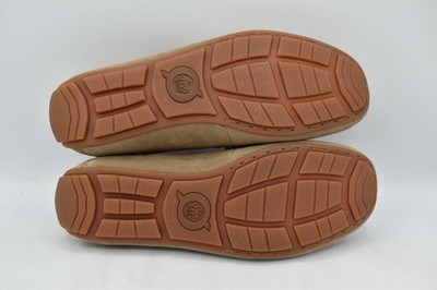 Born Mens Size 8 Marcel Taupe Suede Slip On Penny Loafers  display picture 2