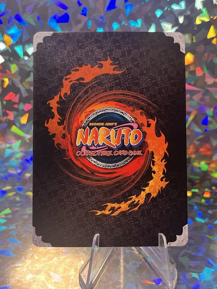 Naruto CCG-Chakra Threads-J-256-Battle of Destiny Wavy Foil 1st Edition - Image 3 of 3