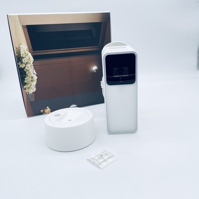 Eve Outdoor Cam (White Edition) Smarte Überwachungskamera, Flutlicht, Nachtsicht