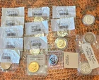 Silver Half Dollar and Kennedy Half Dollar Commemorative Coin Collection 16 Each