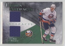 2010 Upper Deck Artifacts Frozen Jersey Dual Emerald 10/15 Bob Bourne #FA-BB 1o3