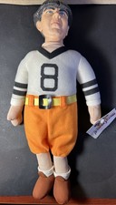 Vintage 1999 Three Stooges Doll MOE Football Player 15  With Tag