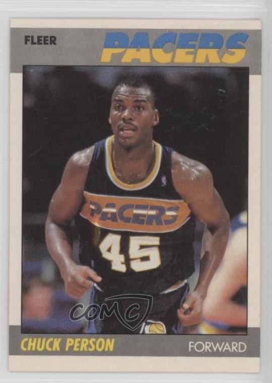 1987-88 Fleer Chuck Person #85 Rookie RC 0e0