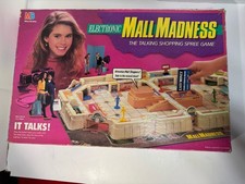 Vintage Mall Madness Board Game 1989 Milton Bradley 99% Complete
