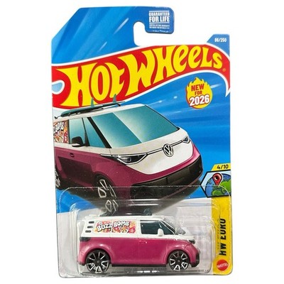 2026 Hot Wheels VW ID Buzz Bomb Pink HW Euro 4/10 86/250